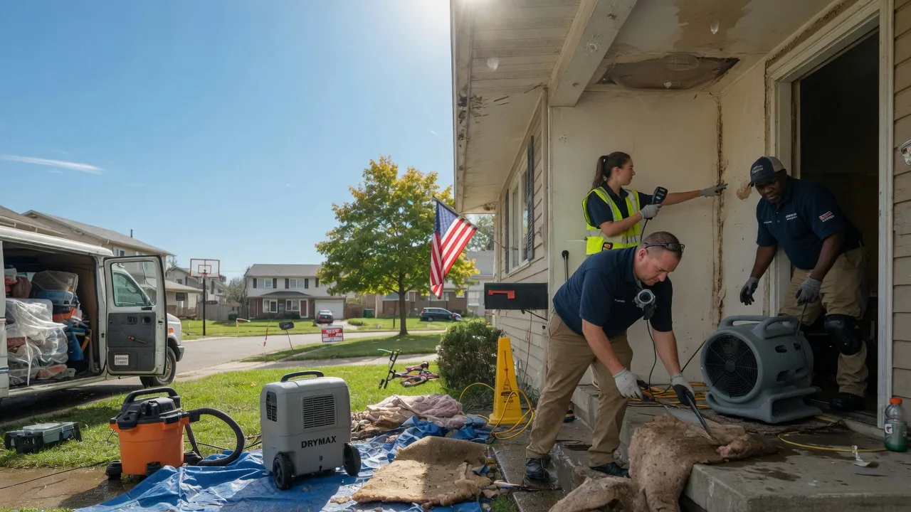 Water Damage Restoration in New Cumberland, PA near me